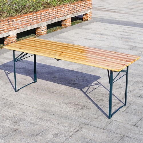 Long folding wooden - folding, beer