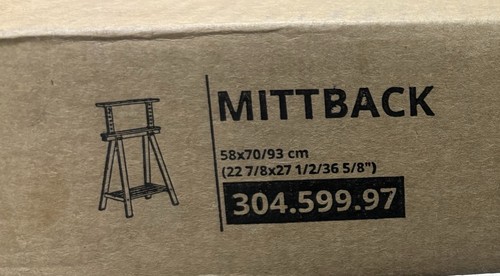 New adjustable height - adjustable, mittback