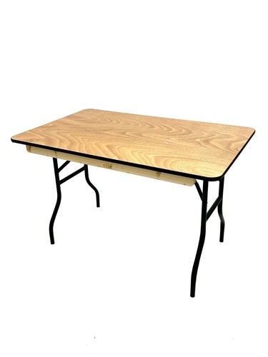 4ft varnished wooden tables - 4ft,