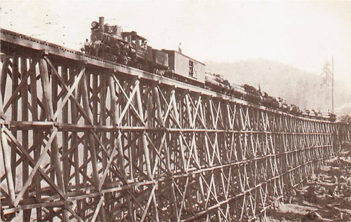 Postcard clemons logging - postcard,